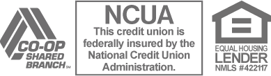 Co-Op Shared Branch, NCUA, EHL icons